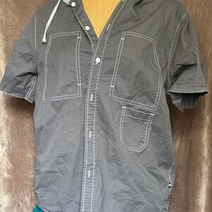 Edgar + ash gray hooded